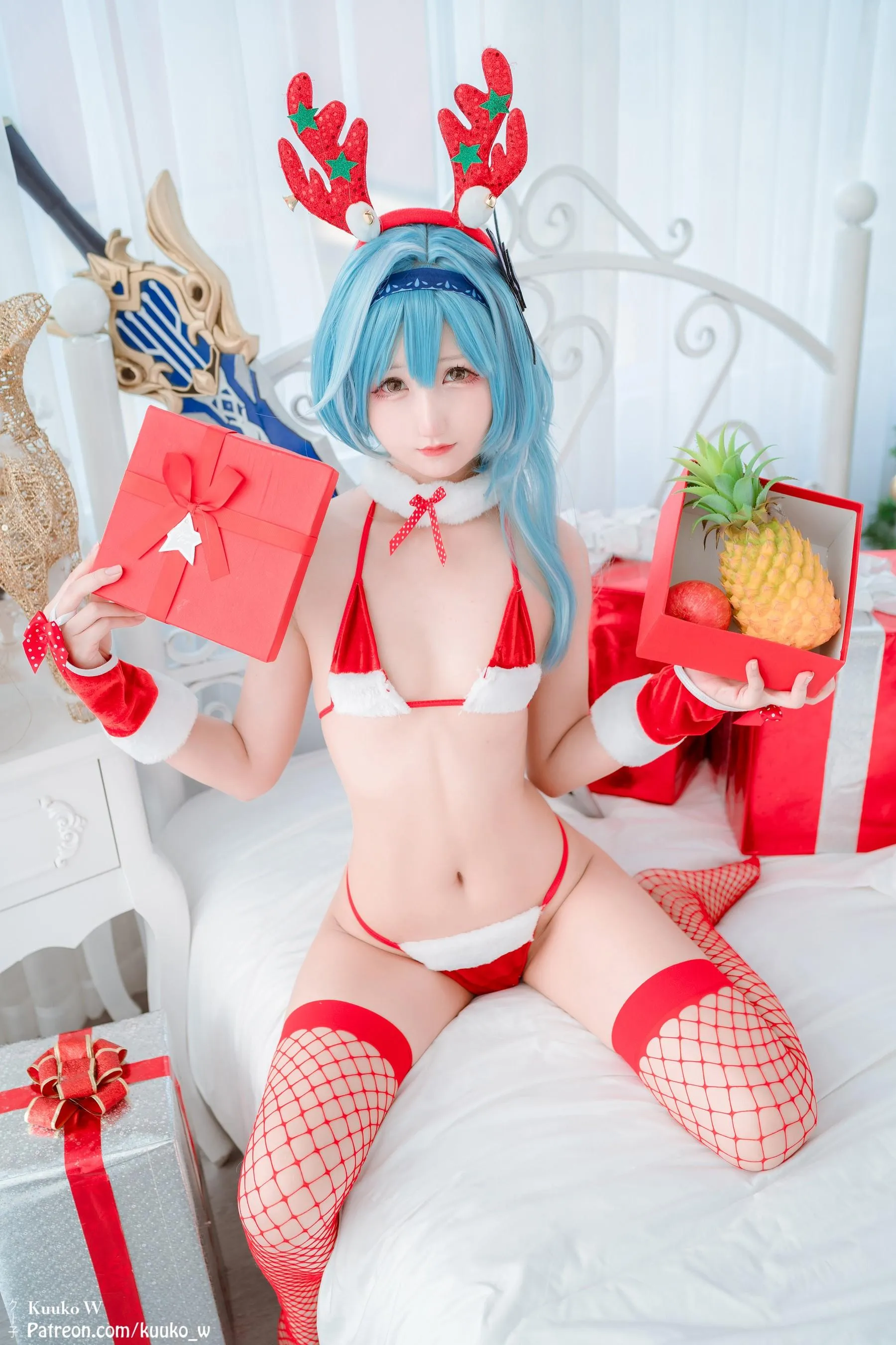 Kuuko W – NO.69 XMAS Eula [21P]插图5
